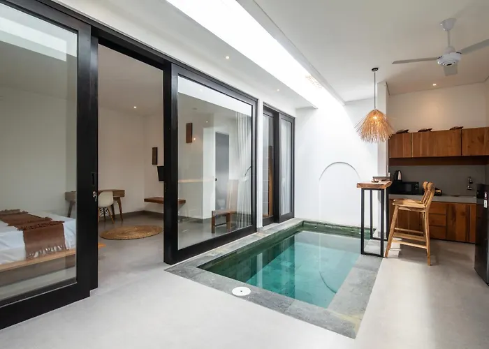 Villa Minimalist With Pool #lina2 *